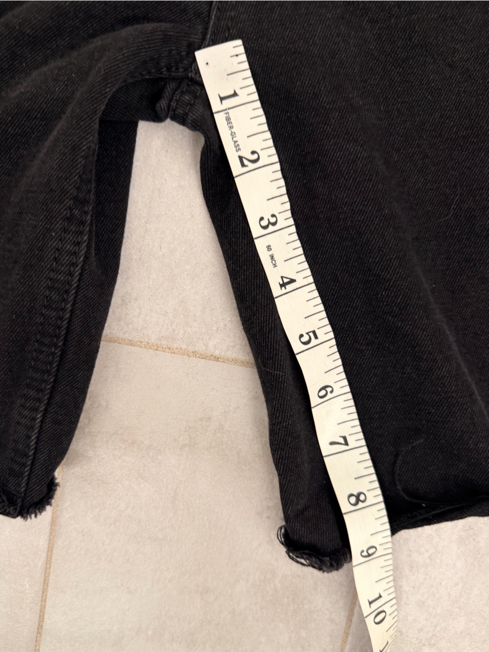 DISSH High-Rise Black Denim Shorts Black Size US 10 - Picture 9 of 9